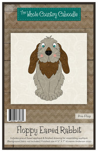 Floppy Eared Rabbit Applique