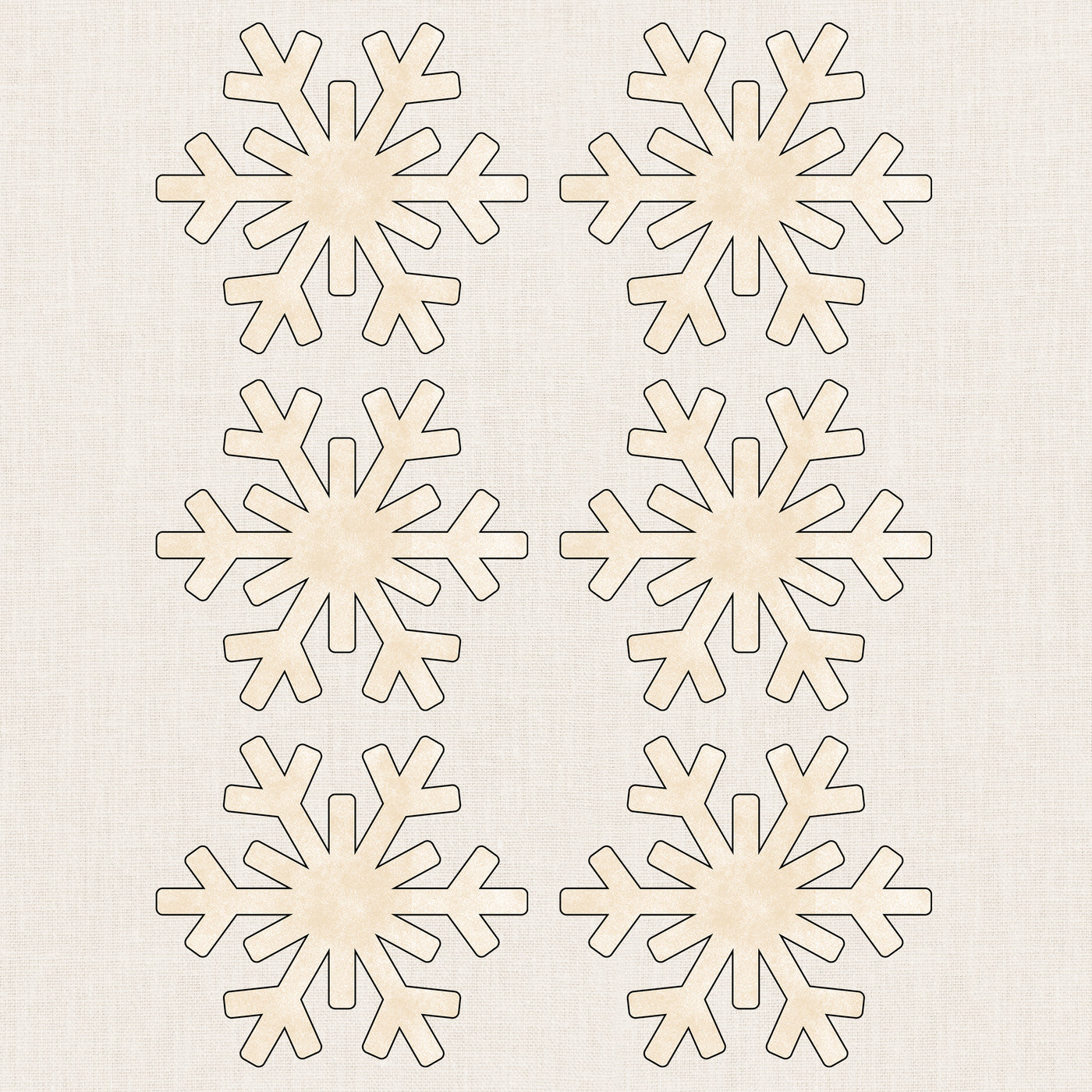 Flurry Flakes Applique
