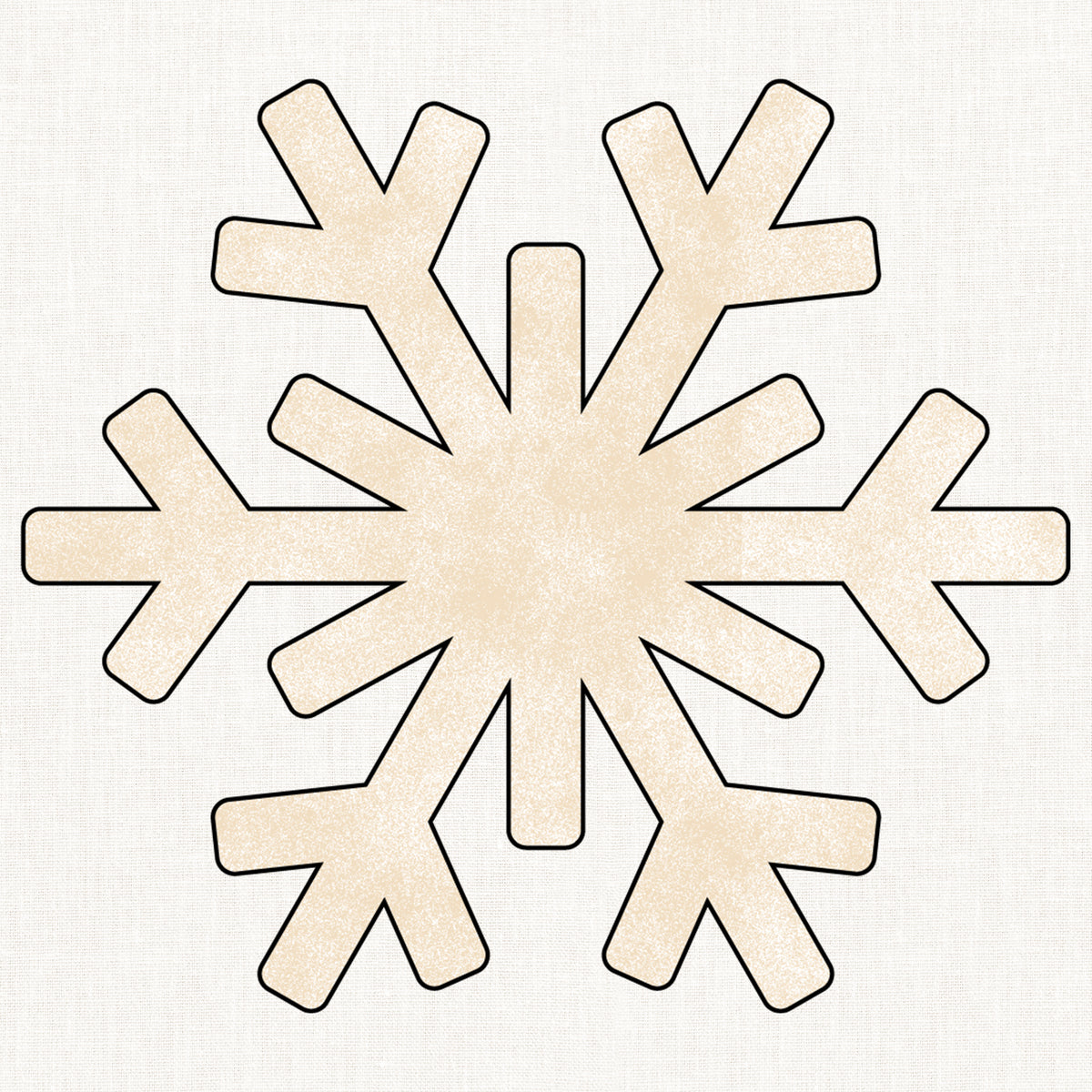 Flurry Flakes Applique