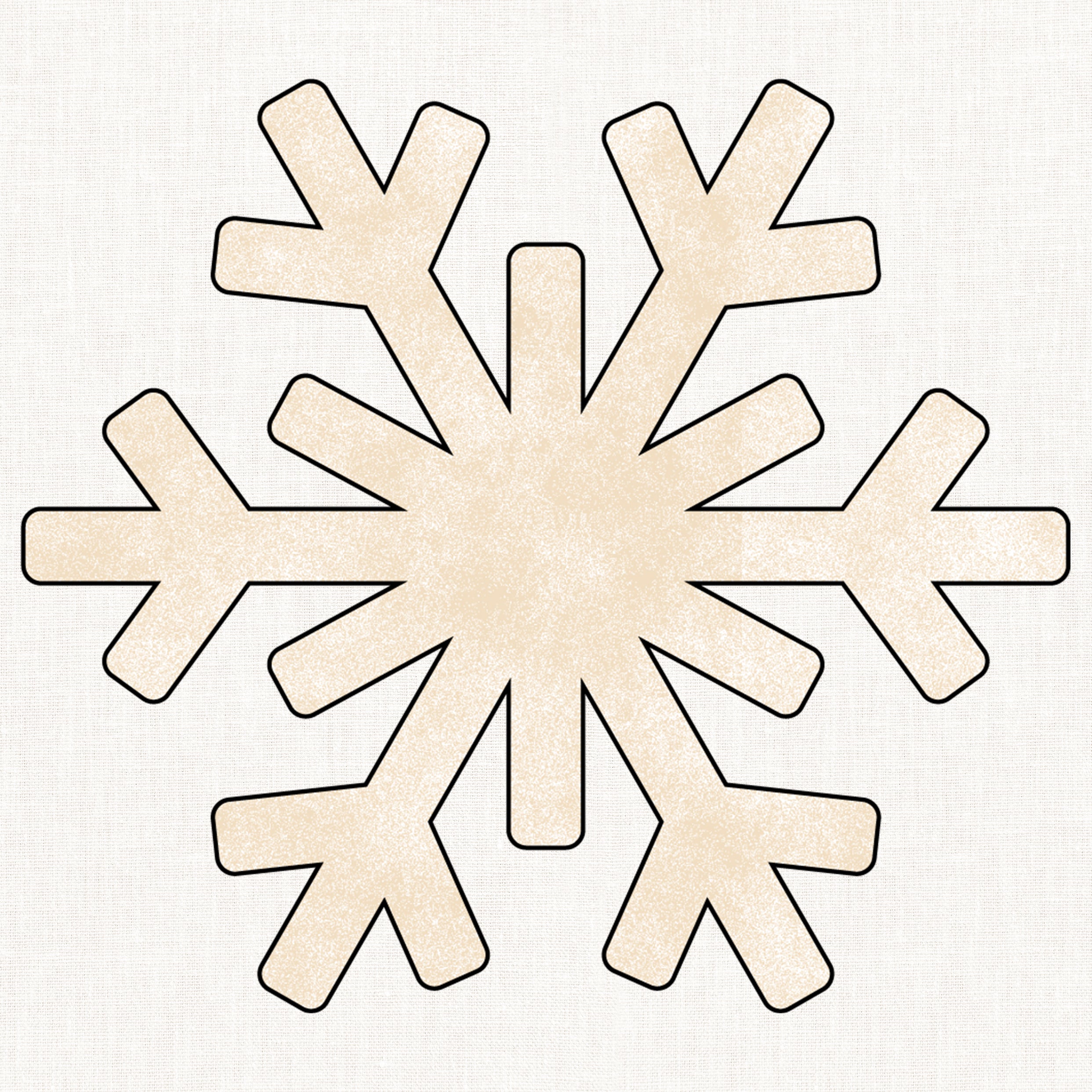 Flurry Flakes Applique