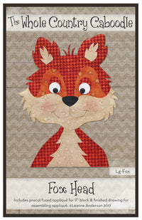 Fox Head Applique