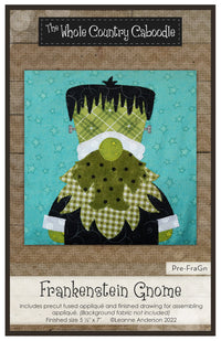 Frankenstein Gnome Applique