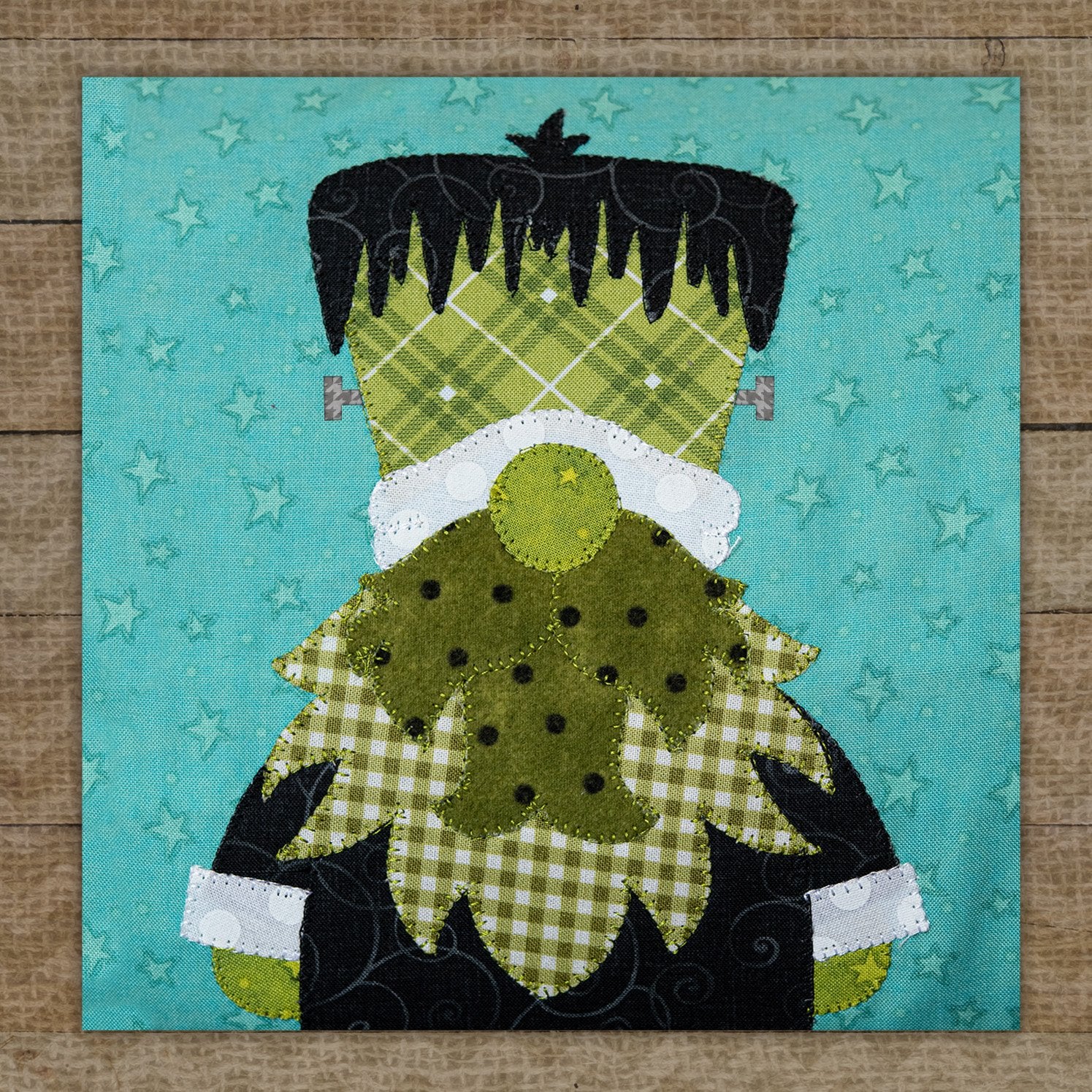 Frankenstein Gnome Applique