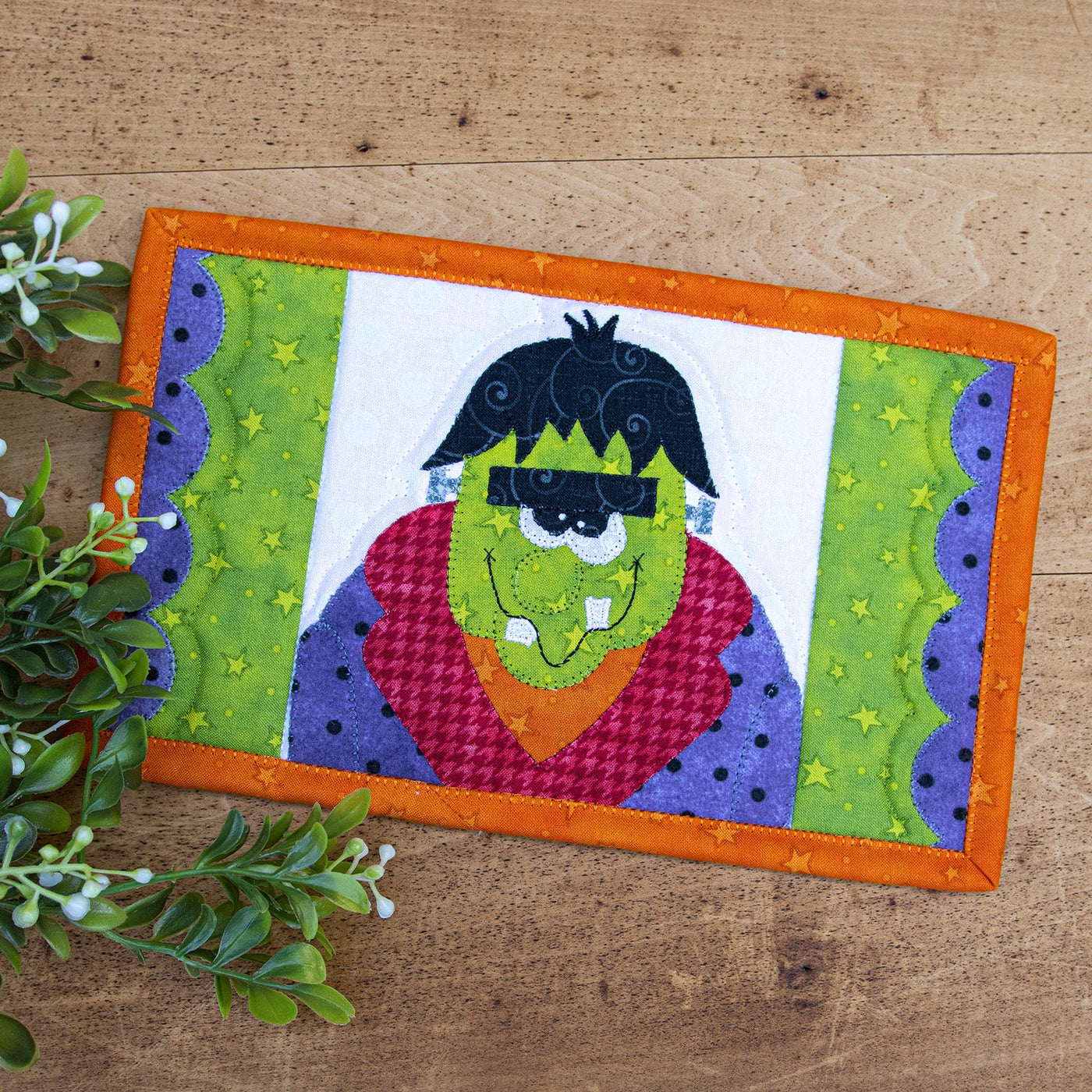 Frankie the Monster Mug Rug Kit