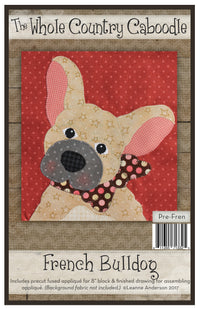 French Bulldog Applique