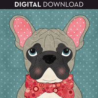 French Bulldog 2 Applique