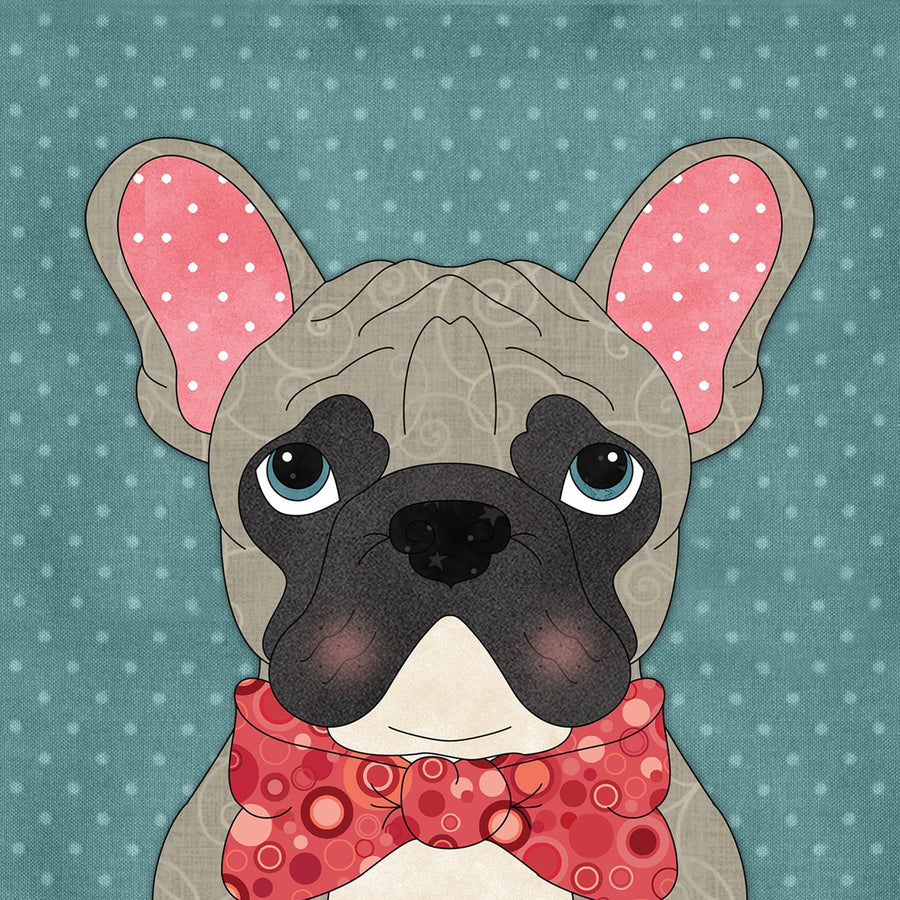 French Bulldog 2 Applique