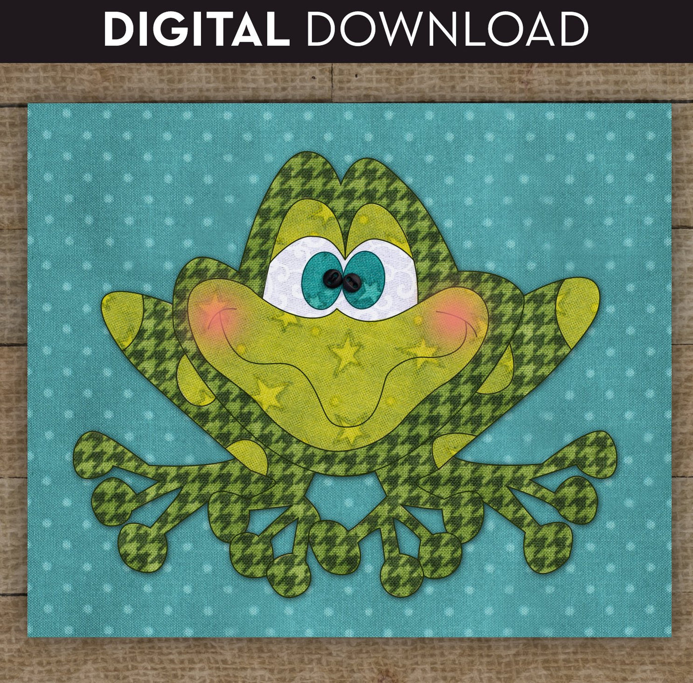 Frog Applique