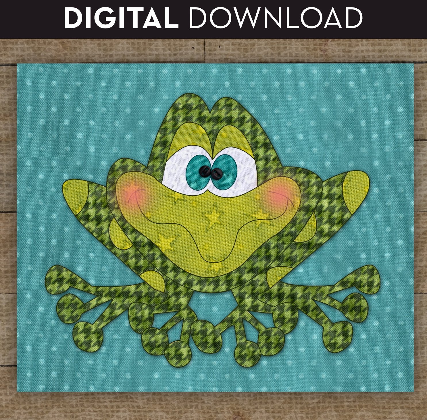 Frog Applique