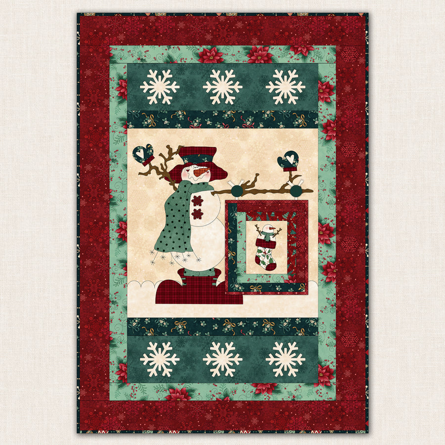 Frosty's Cozy Quilt Applique Projects Kit