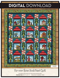 Fur-ever Home Book Panel Quilt Pattern