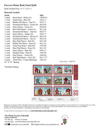 Fur-ever Home Book Panel Quilt Kit