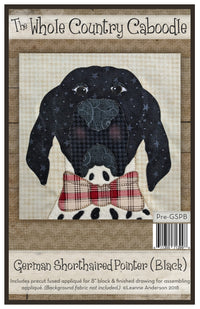 German Shorthaired Pointer Applique