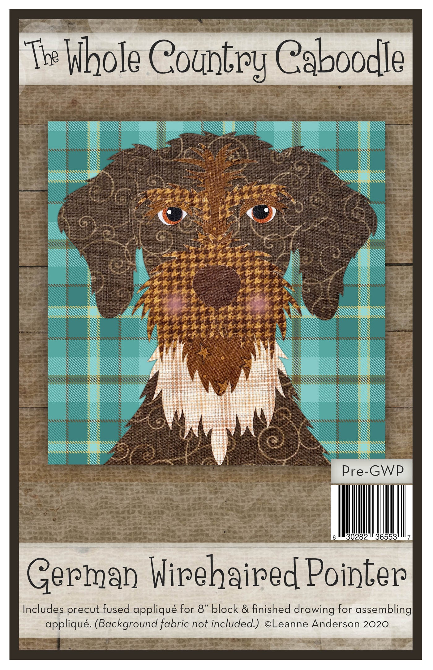 German Wirehaired Pointer Applique