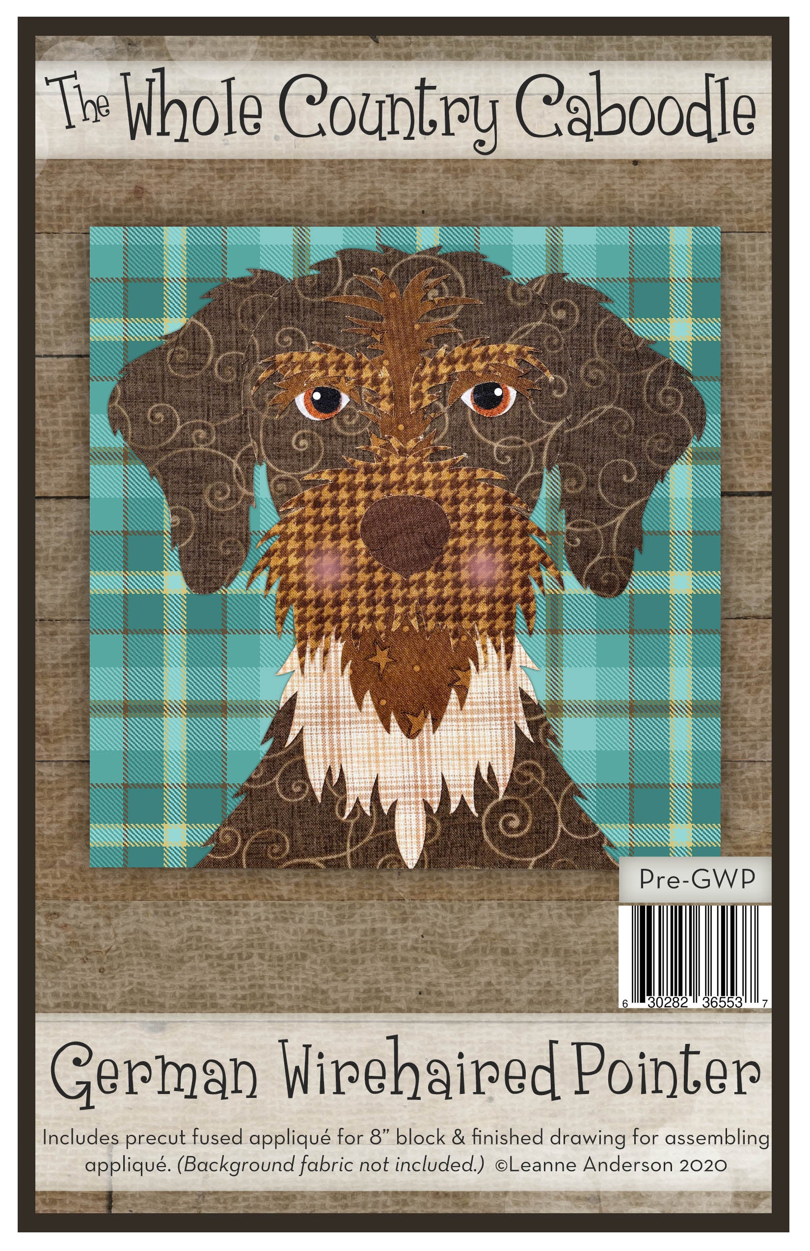German Wirehaired Pointer Applique