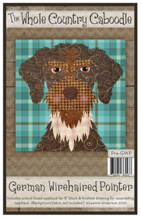 German Wirehaired Pointer Applique