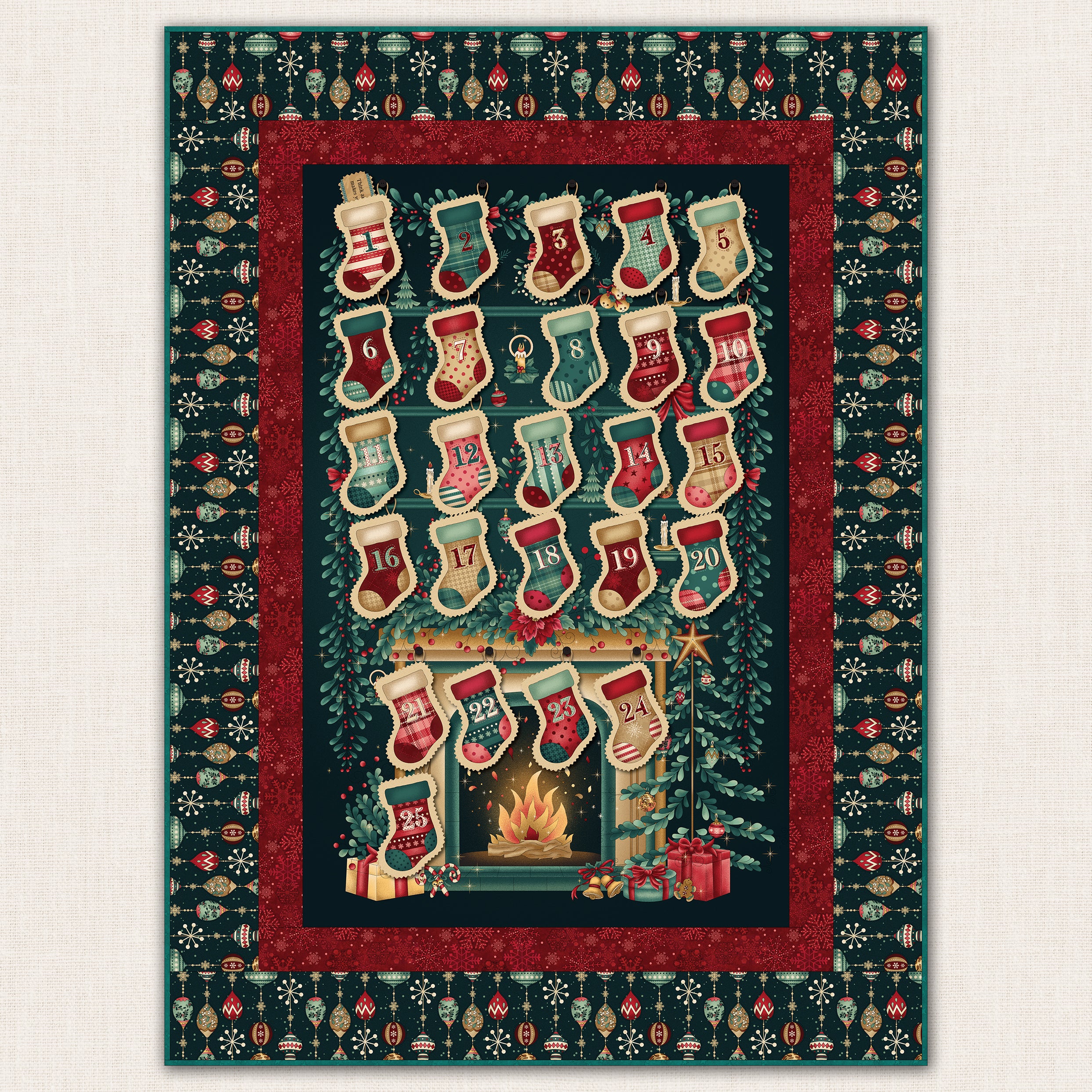 Gifts of Gratitude Advent Calendar Simple Quilt Kit