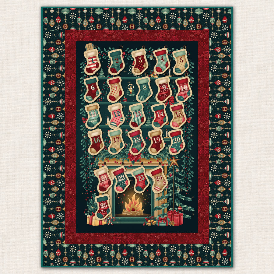 Gifts of Gratitude Advent Calendar Simple Quilt Kit