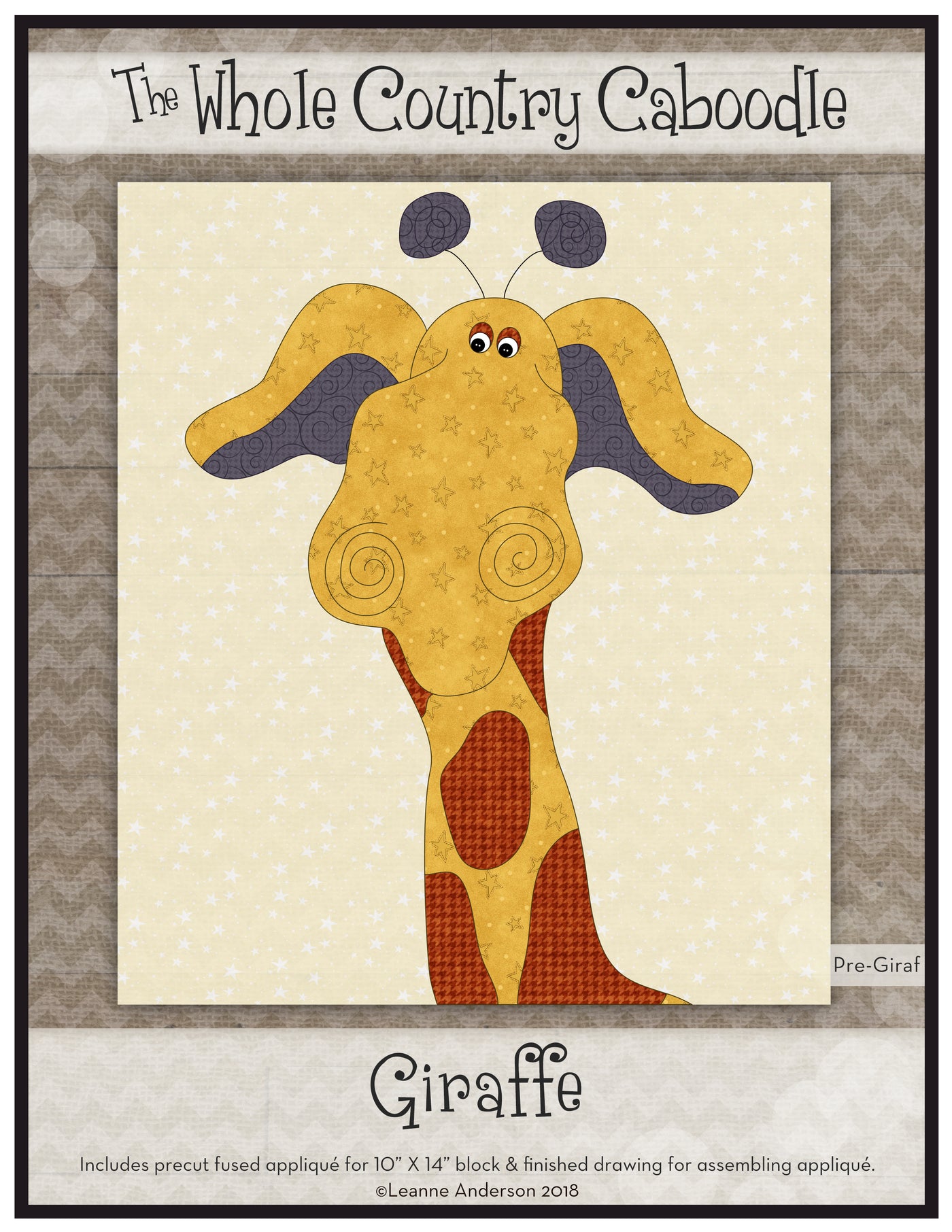 Giraffe Applique