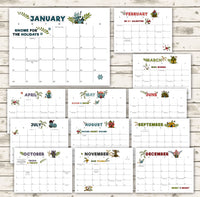 Gnome 2026 Calendar