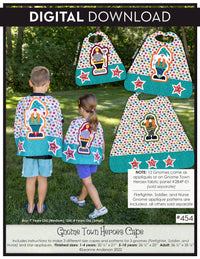 Gnome Town Heroes Cape Pattern