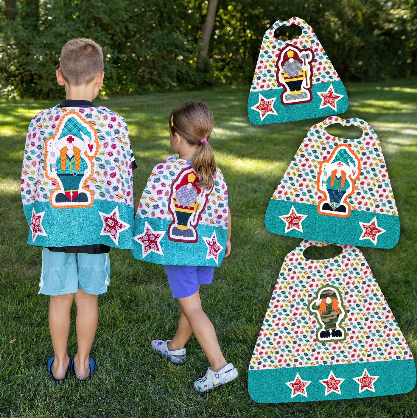 Gnome Town Heroes Cape Pattern