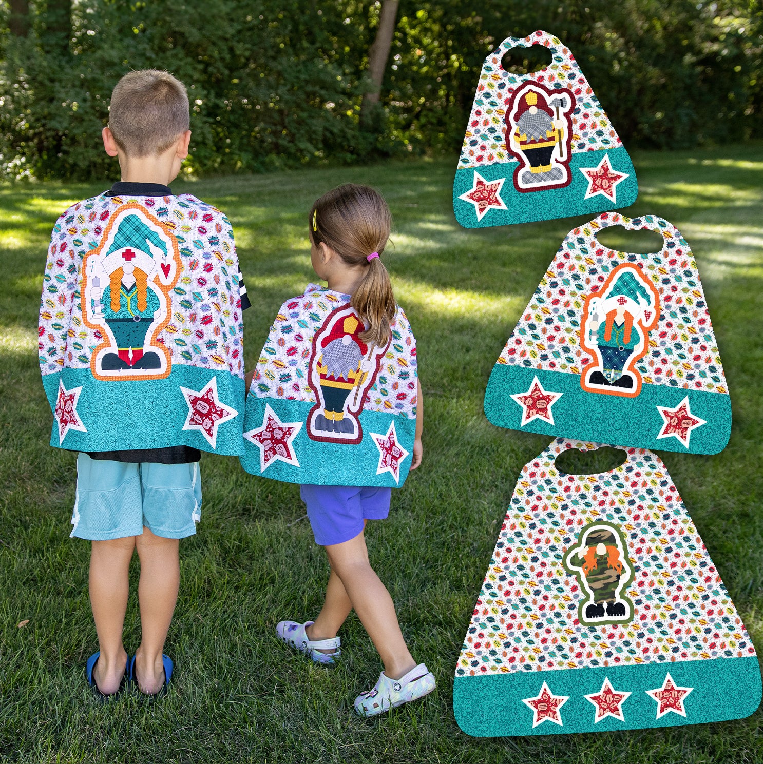 Gnome Town Heroes Cape Pattern