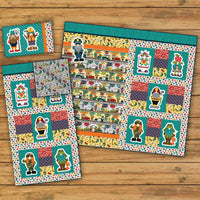 Gnome Town Heroes Sleeping Bag & Pillowcase Pattern