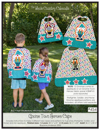 Gnome Town Heroes Cape Pattern