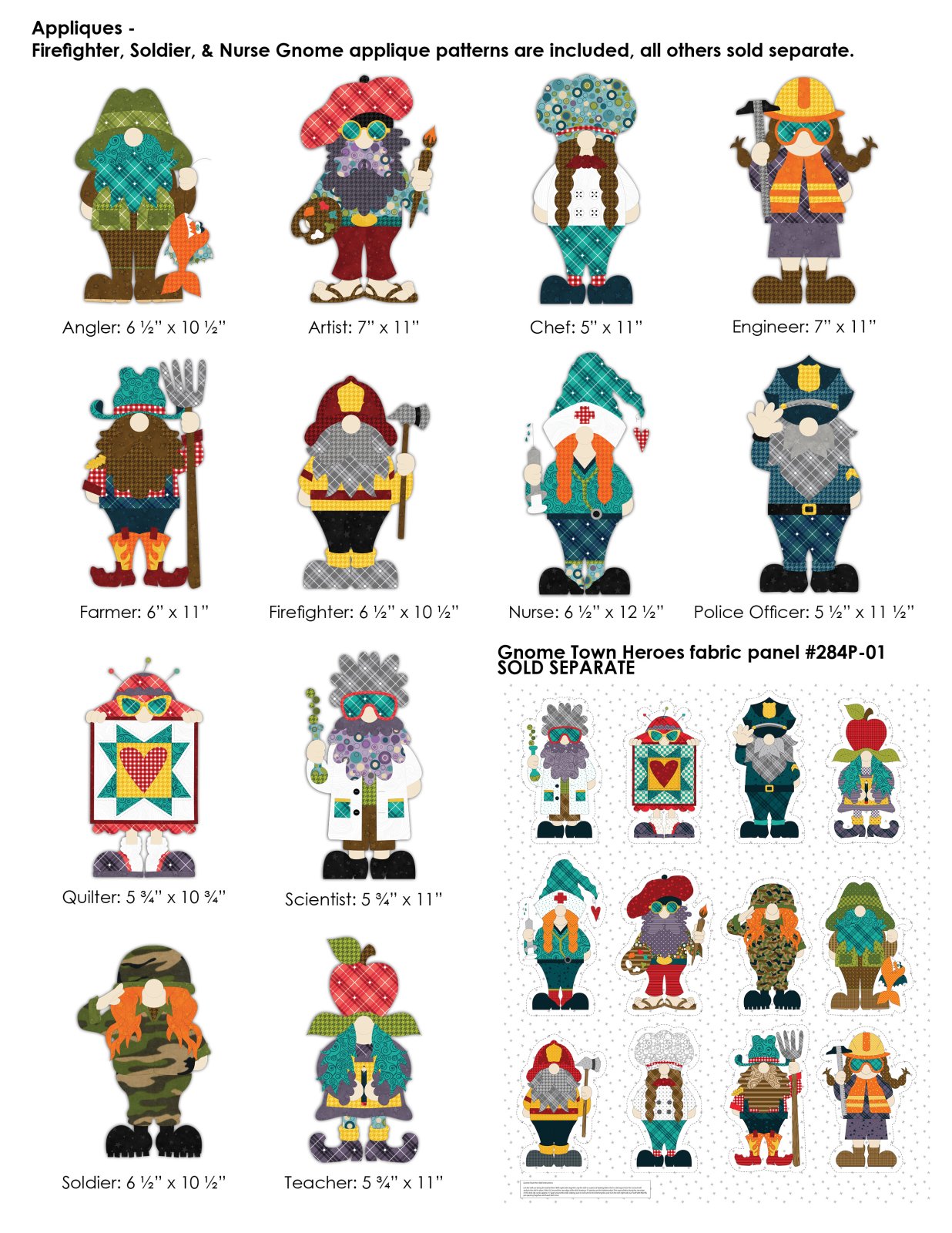 Gnome Town Heroes Cape Pattern