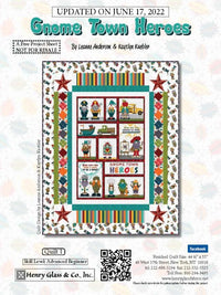 Gnome Town Heroes Quilt 1 Pattern (FREE Digital Download)