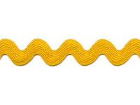 Large Gold Ric Rac - 1 yd Cut