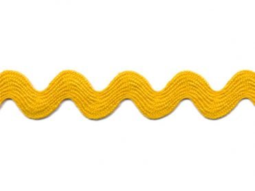 Large Gold Ric Rac - 1 yd Cut