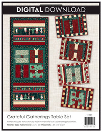 Grateful Gatherings Table Set Pattern