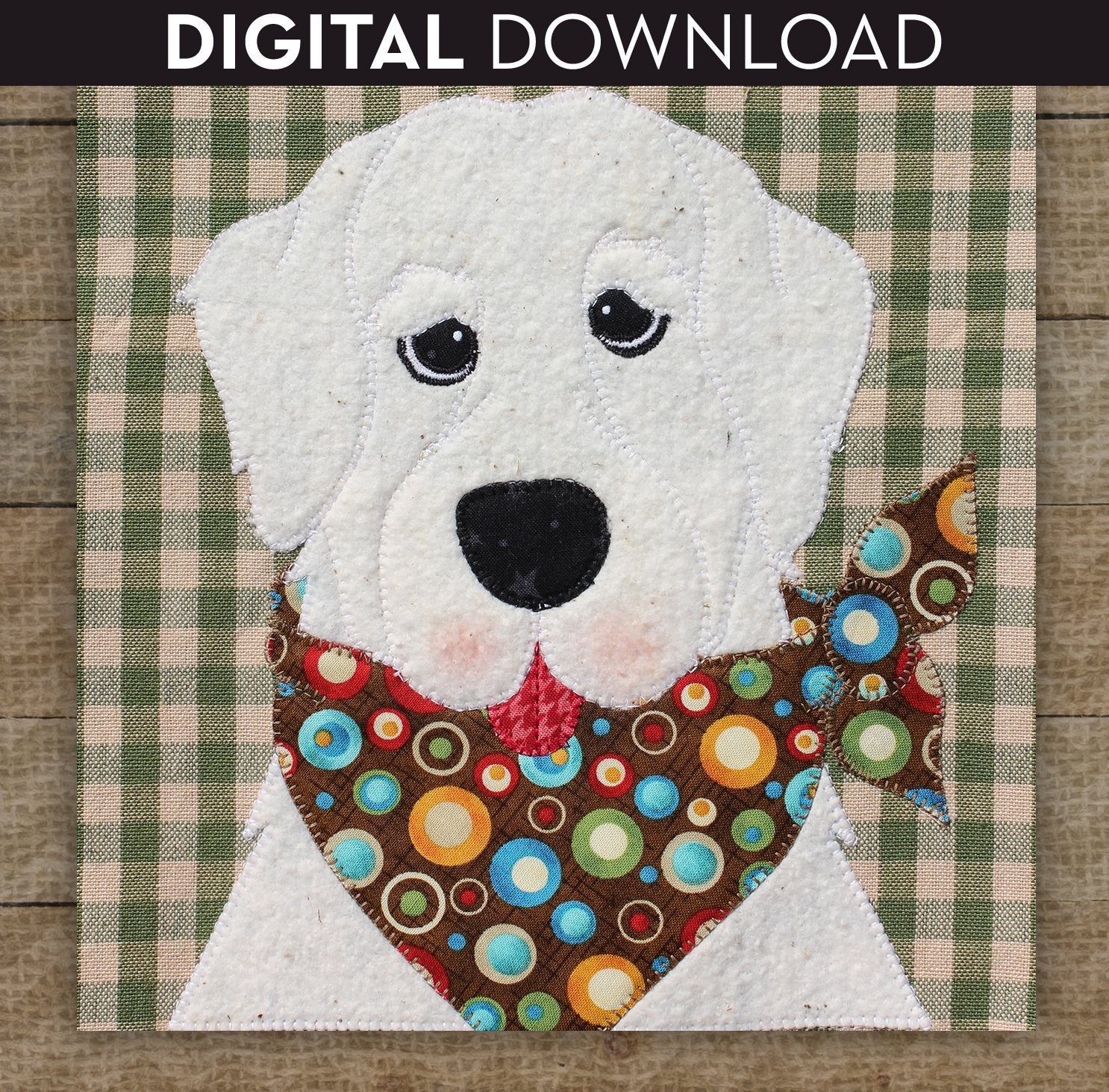 Great Pyrenees Applique