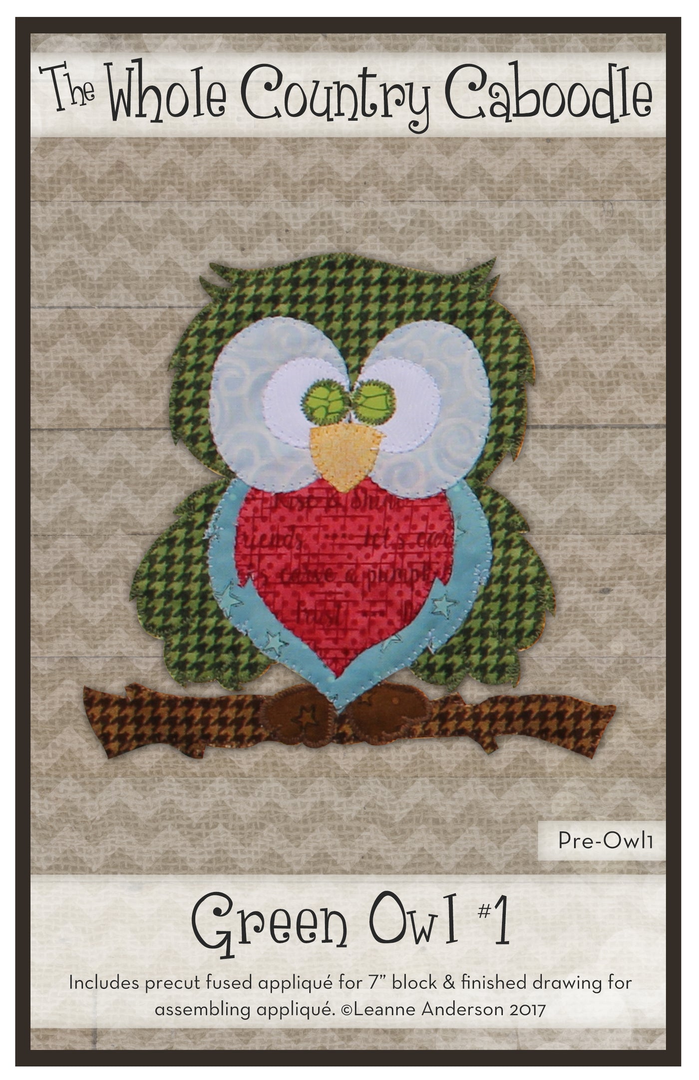 Green Owl #1