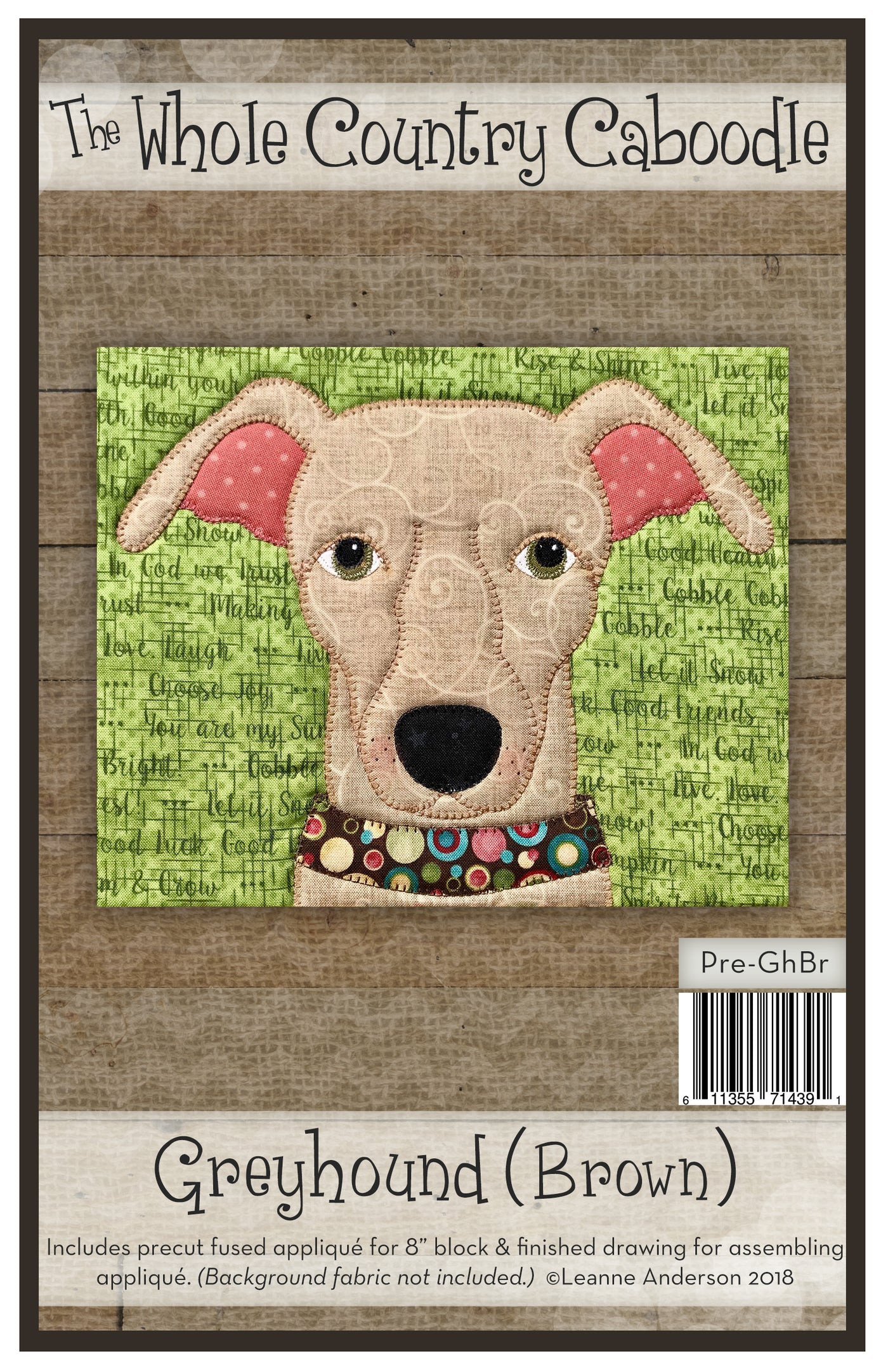 Greyhound Applique