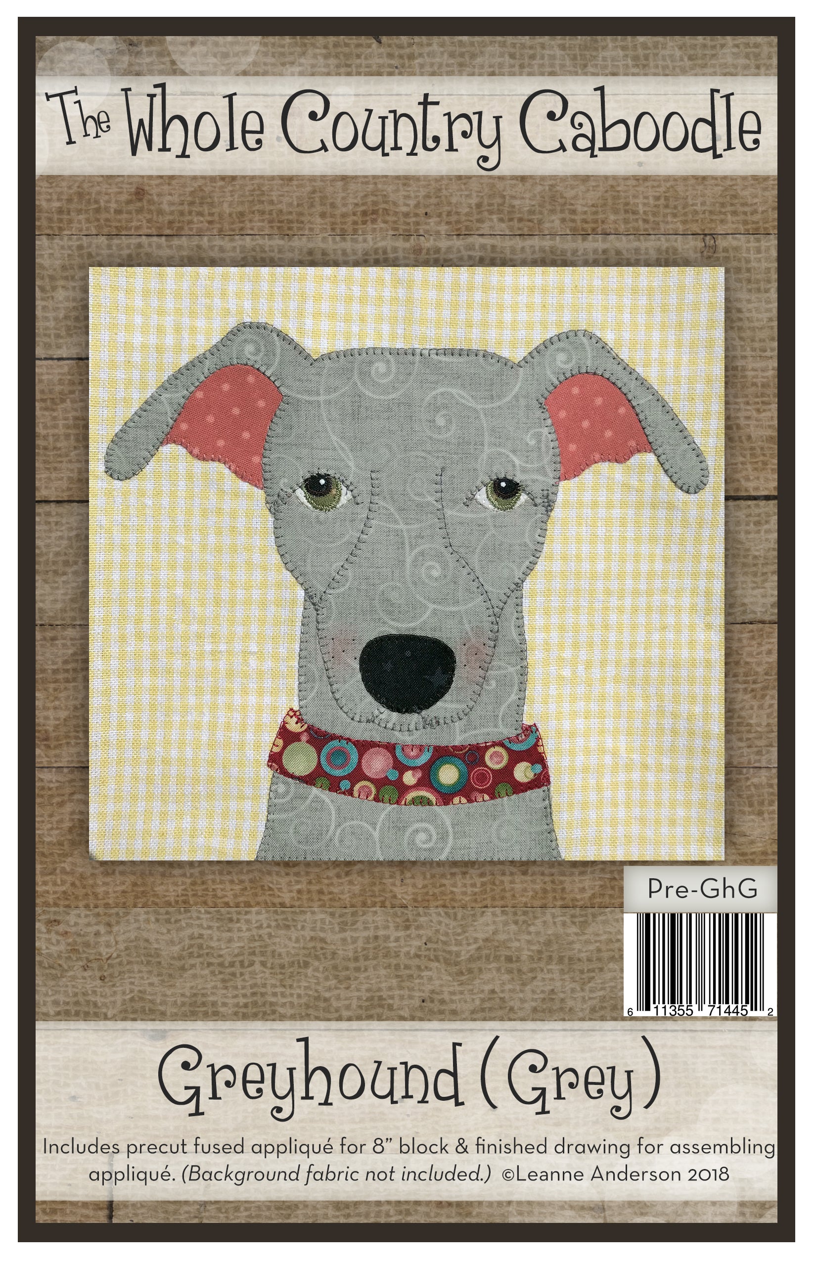 Greyhound Applique