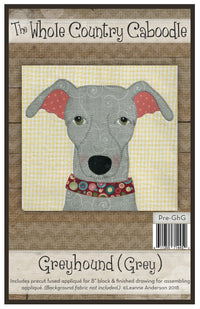 Greyhound Applique