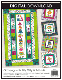 Growing with Silly Gilly & Friends Pattern