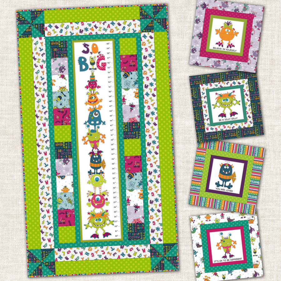 Growing with Silly Gilly & Friends Pattern