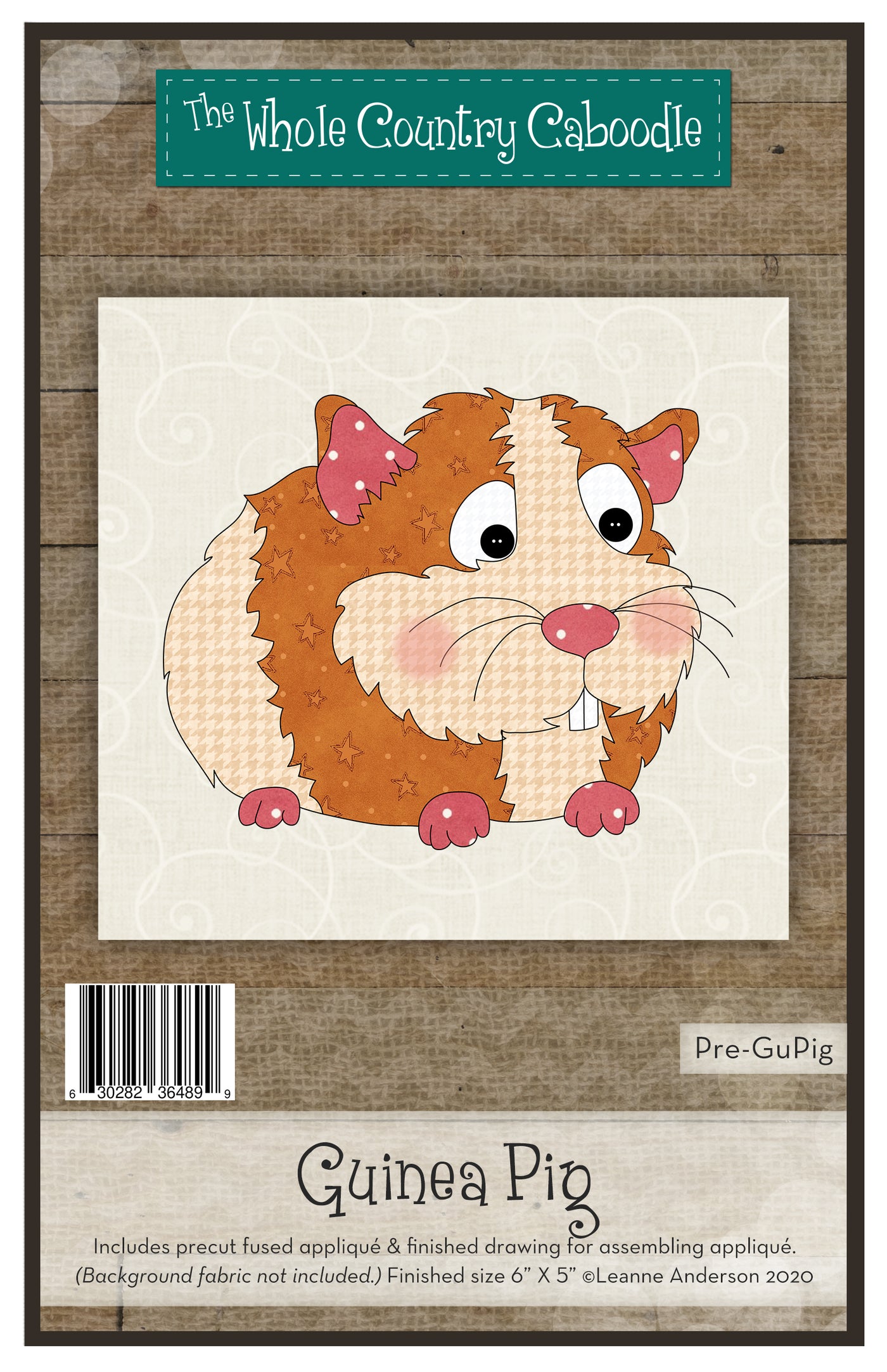 Guinea Pig Applique