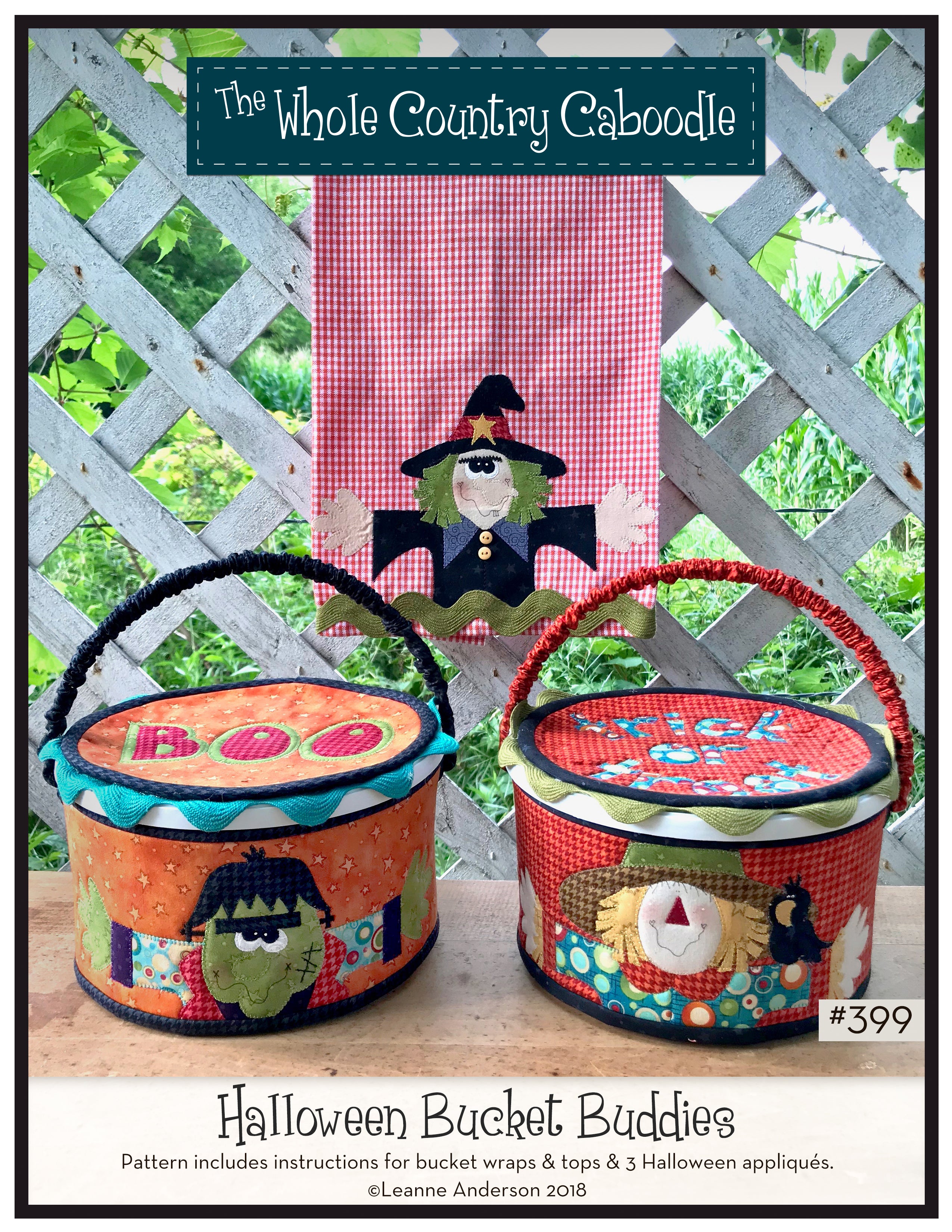 Halloween Bucket Buddies Pattern