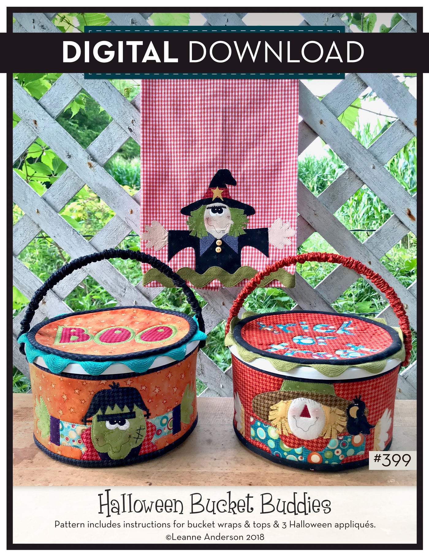 Halloween Bucket Buddies Pattern