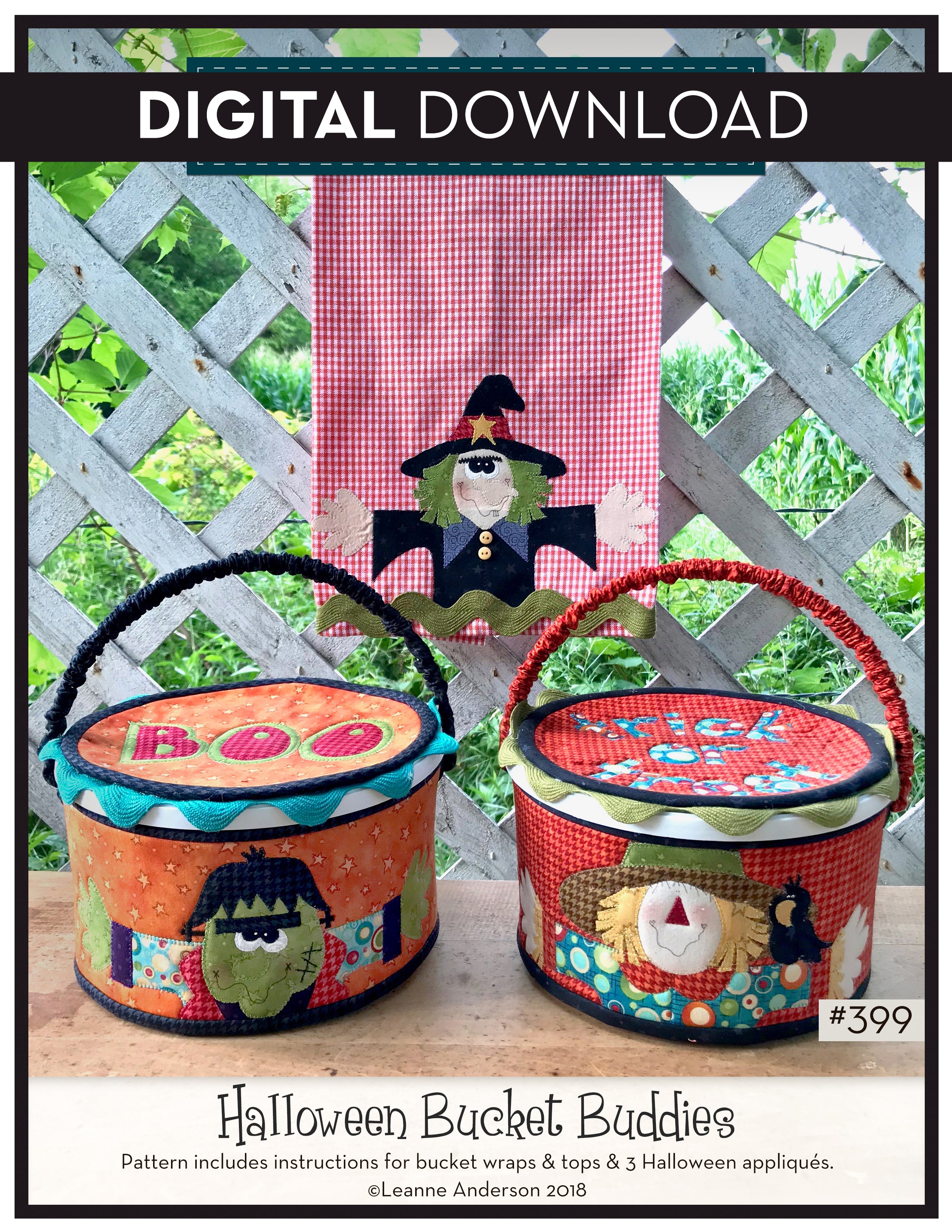 Halloween Bucket Buddies Pattern
