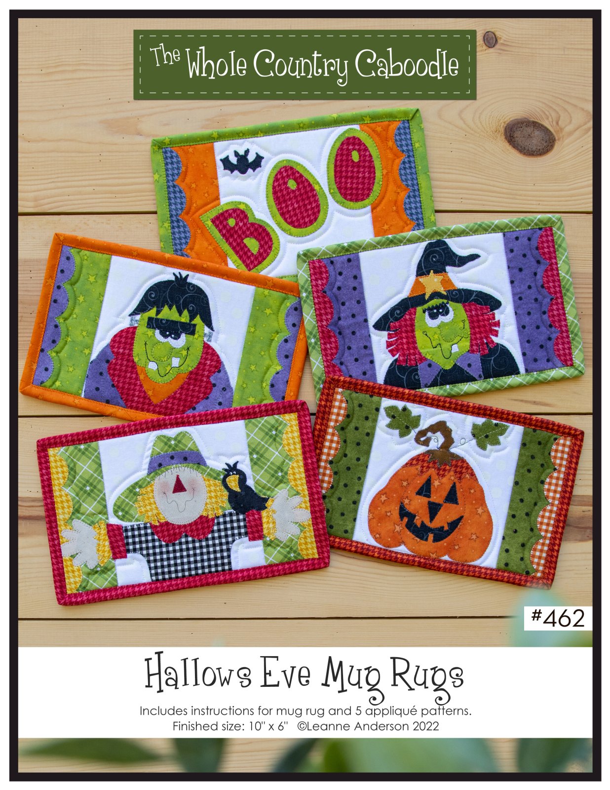 Hallows Eve Mug Rugs Pattern