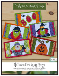 Hallows Eve Mug Rugs Pattern