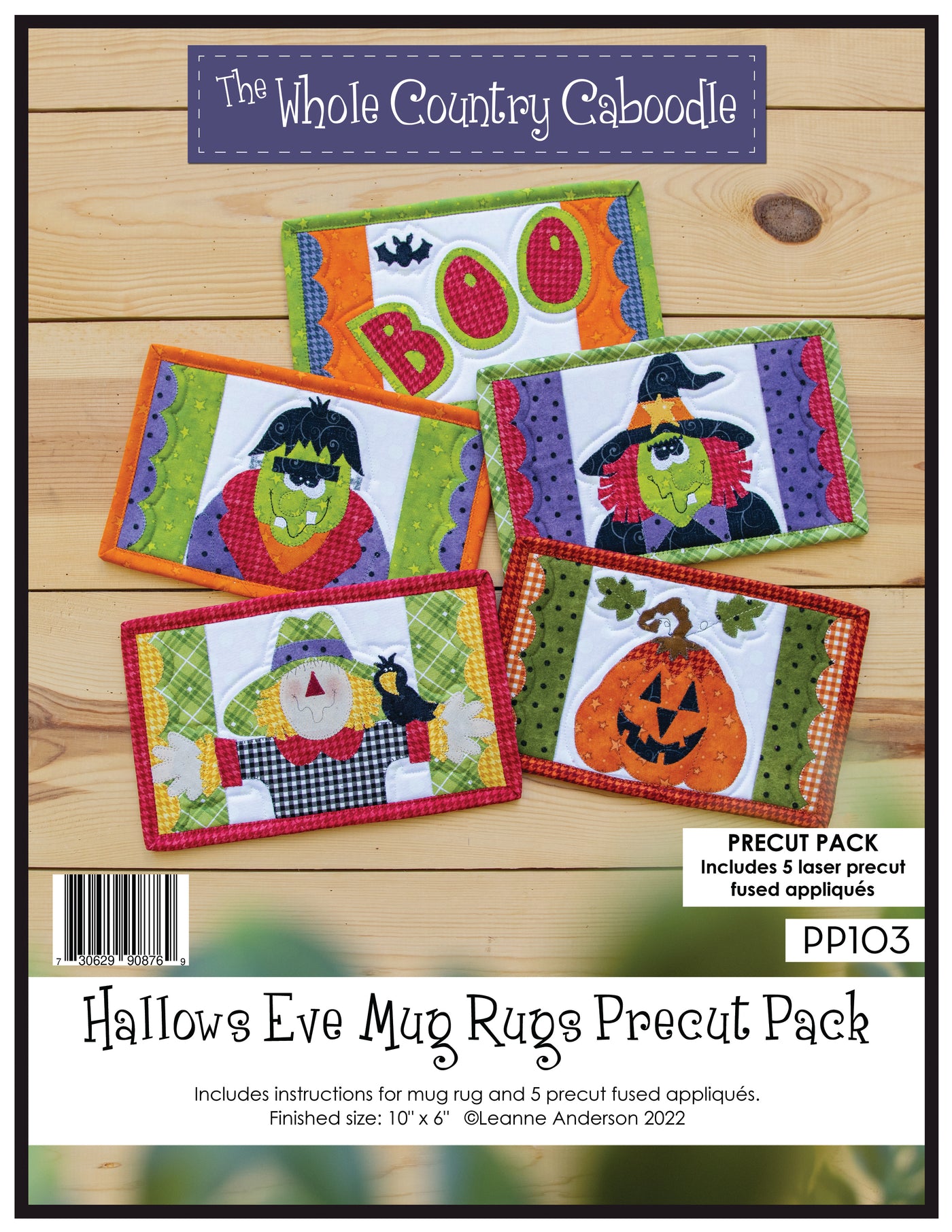 Hallows Eve Mug Rugs Pattern