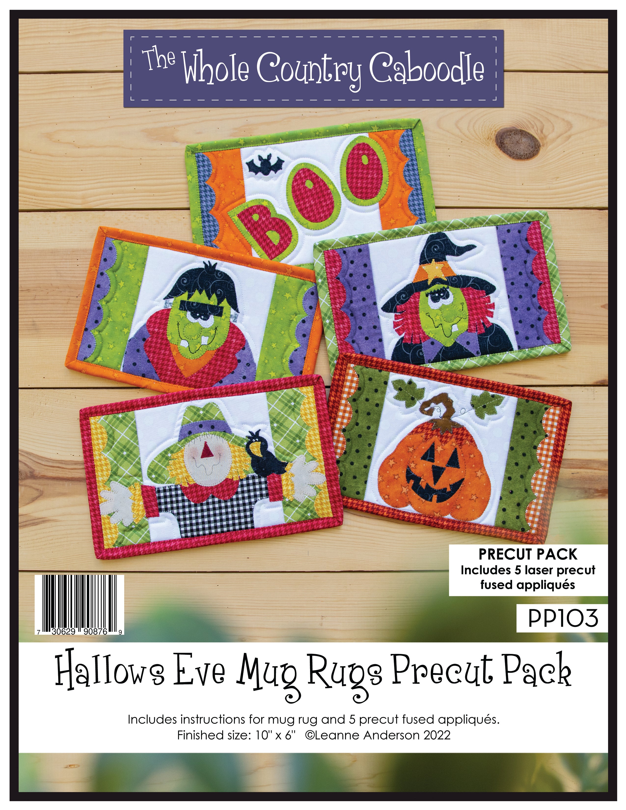 Hallows Eve Mug Rugs Pattern