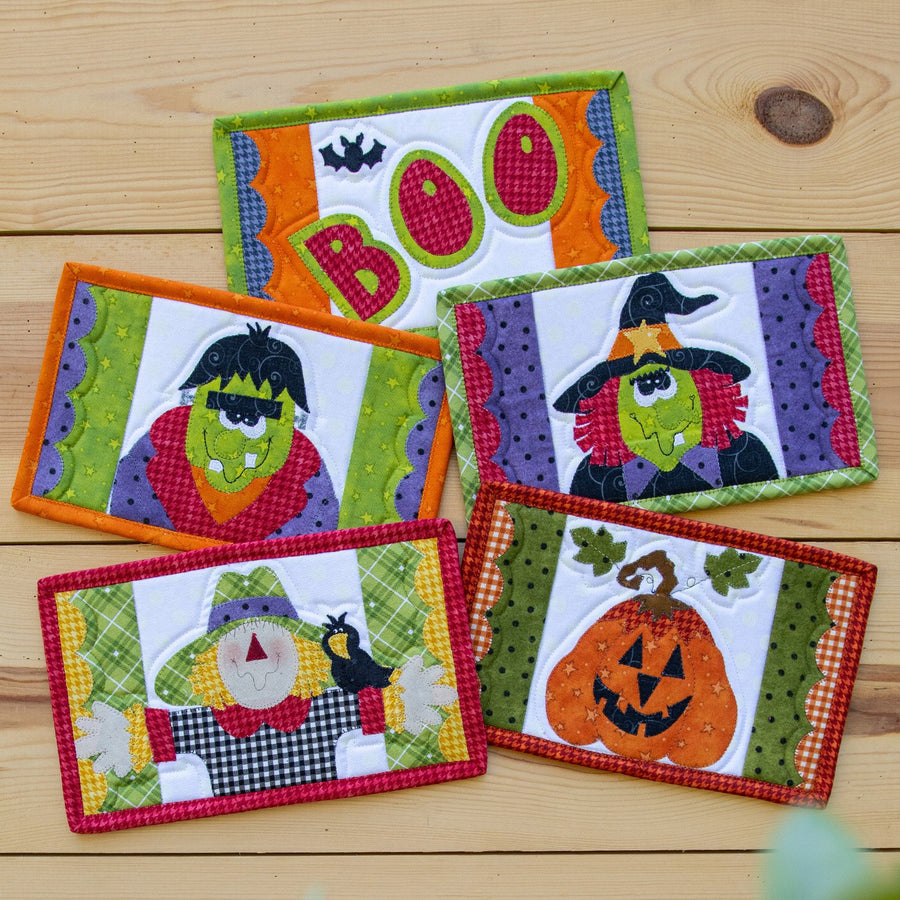 Hallows Eve Mug Rugs Pattern